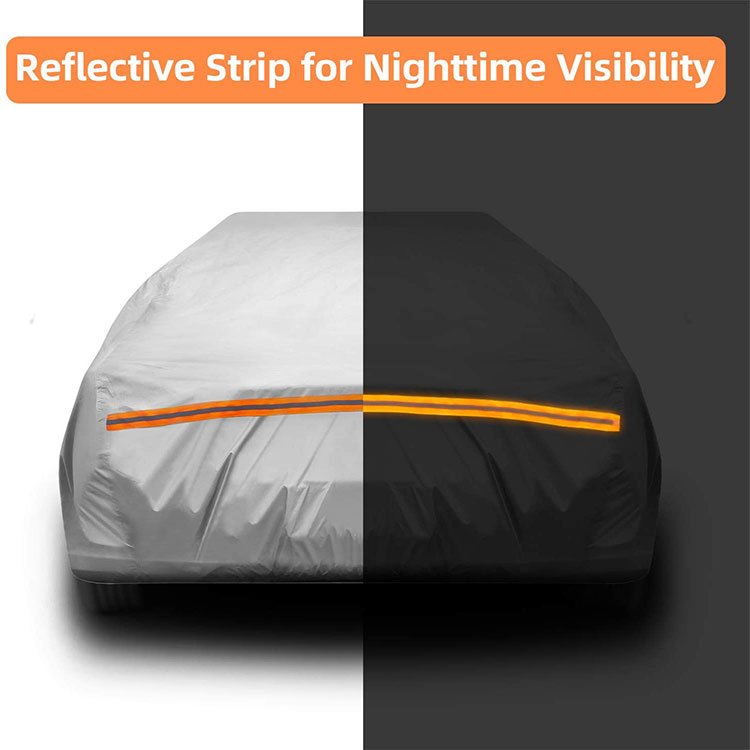 Amazing Manufacturer Hail protection Waterproof Anti Flood Oxford Accessories Durable Automotive Car Sun Cover Silk Car Cover - Image 5