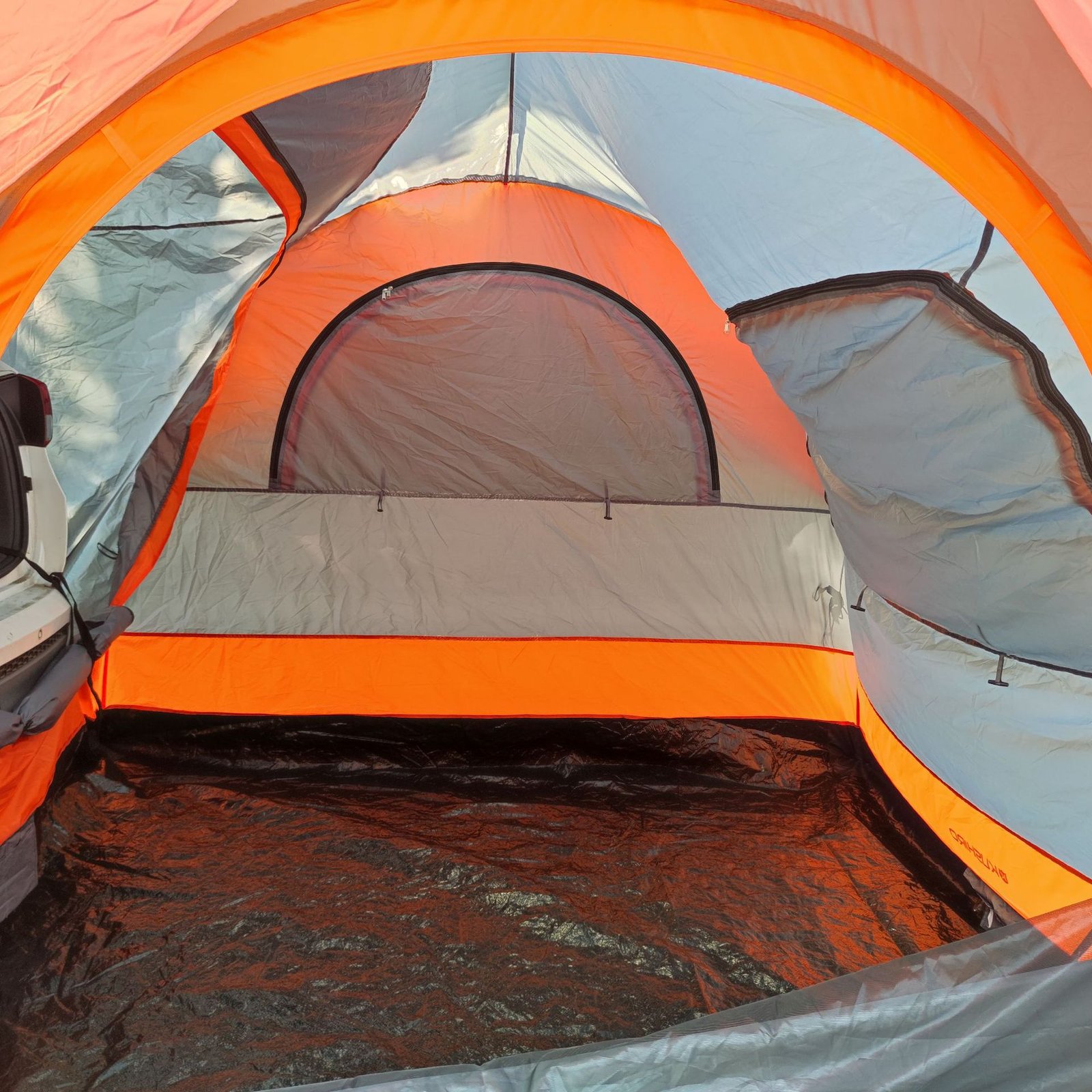 Outdoor Gear SUV Car Rear Extension Tent Built up Camping Tents With Canopy Self-Driving Tour Family Tent for Car Traveling - Image 5