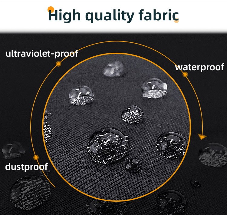 Universal Heavy Duty Oxford Fabric Bike Cover Eco-Friendly All-Season UV Protection Rainproof Waterproof Road Bicycles Cruisers - Image 6