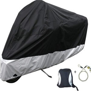 Guard Outdoor Motorcycle Accessories Foldable UV Protection Waterproof 300D Oxford PVC Customizable Size Sun Proof Cover