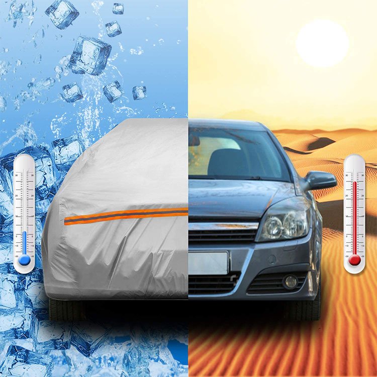 Amazing Manufacturer Hail protection Waterproof Anti Flood Oxford Accessories Durable Automotive Car Sun Cover Silk Car Cover - Image 6