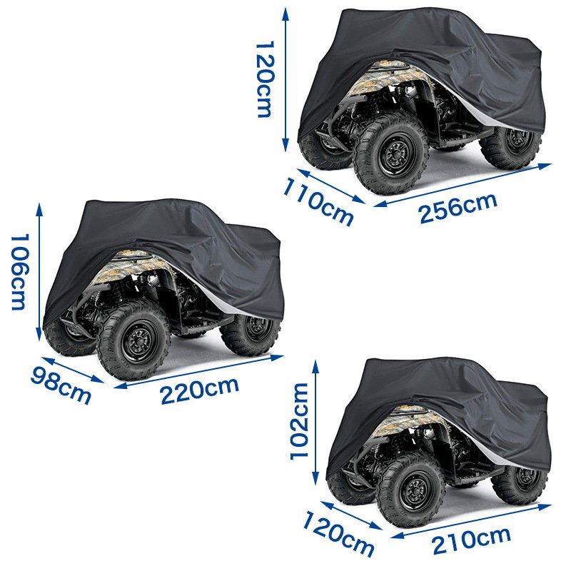 Durable All-Water ATV Cover New Universal All Weather Protection Storage Cover for Quad Bike - Image 6