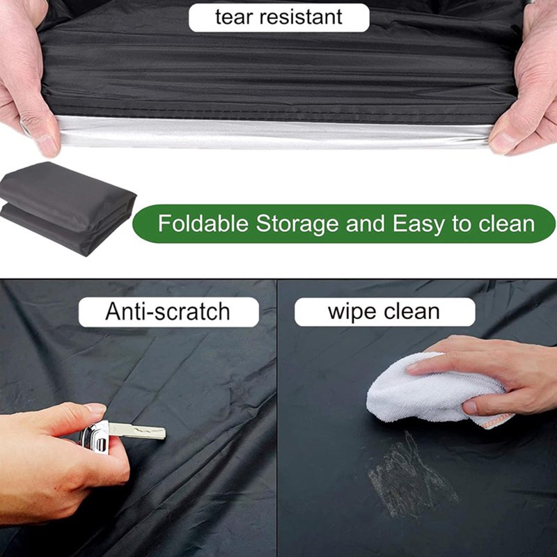 Portable Dustproof and Waterproof Ice Bath Tub Cover with Windproof Hem Pool Tools & Accessories - Image 6