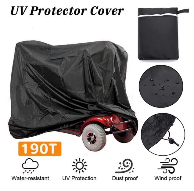 Wholesale Folding Electric Mobility Scooters Wheelchair Cover Waterproof Oxford Cloth Storage Cover for Motorcycles - Image 6