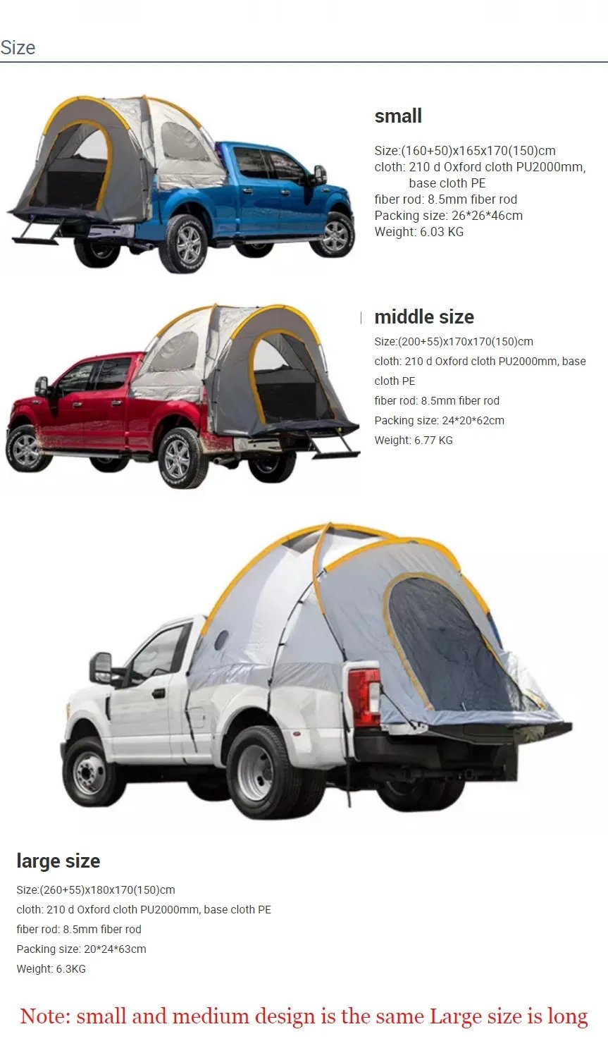 Custom Factory Wholesale Pickup Car Camping Truck Roof Tent - Image 6