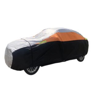 Retractable Universal Polyester Waterproof Car Cover with UV Protection Four-season Outdoor Use