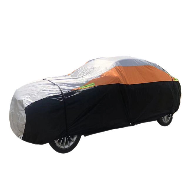 Retractable Universal Polyester Waterproof Car Cover with UV Protection Four-season Outdoor Use