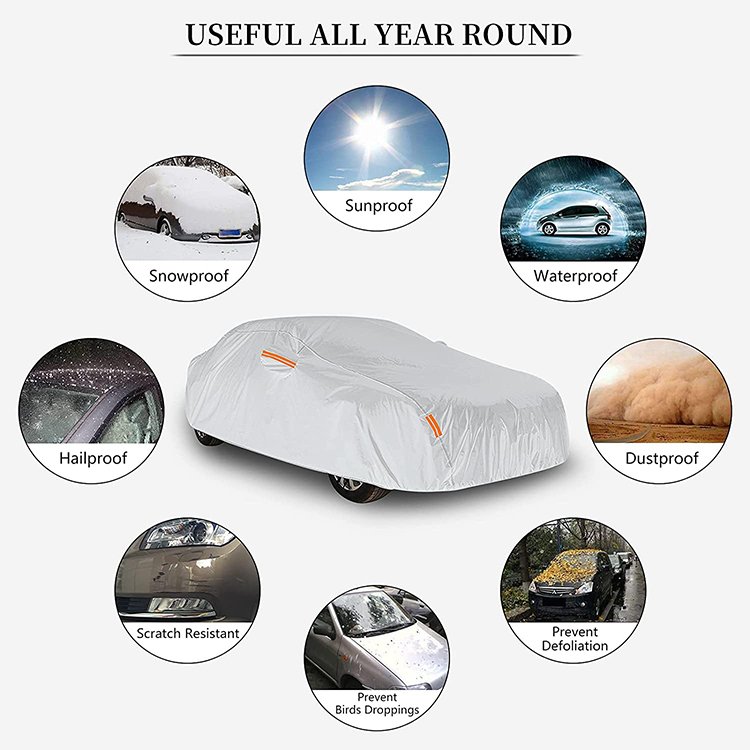 Disposable Outdoor Hail protection Car Cover Electric Heated Car Protective Cover - Image 3