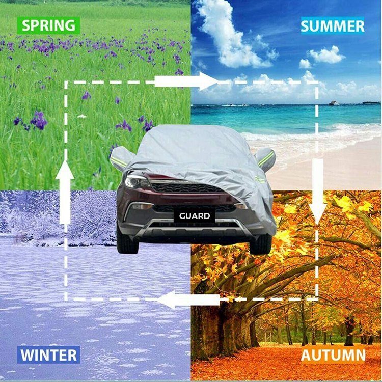 Car Covers Hail Car Cover Fabric Waterproof Sun Cover for Car Suv - Image 4