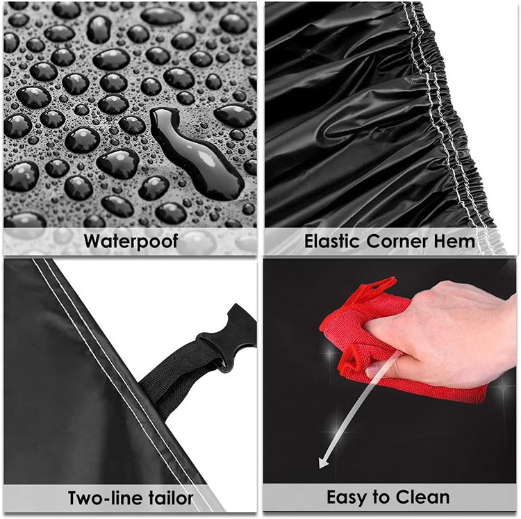 210D Universal Suv Designer Car Covers amazon All Weather Resistant - Image 4